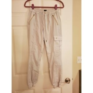 Jaanuu White Scrub Joggers